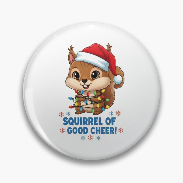 Item preview, Holiday Squirrel of Good Cheer with Lights designed and sold by RGShirtWorks.