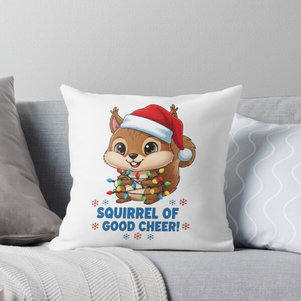 Item preview, Holiday Squirrel of Good Cheer with Lights designed and sold by RGShirtWorks.
