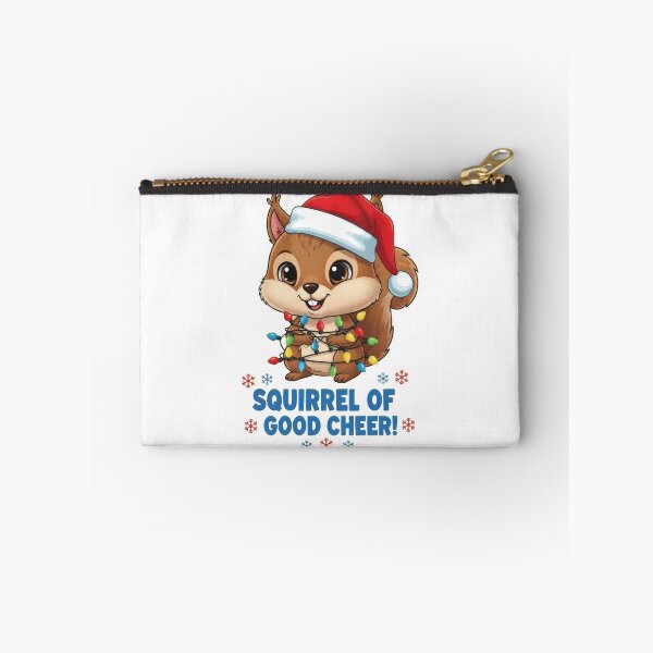 Item preview, Holiday Squirrel of Good Cheer with Lights designed and sold by RGShirtWorks.