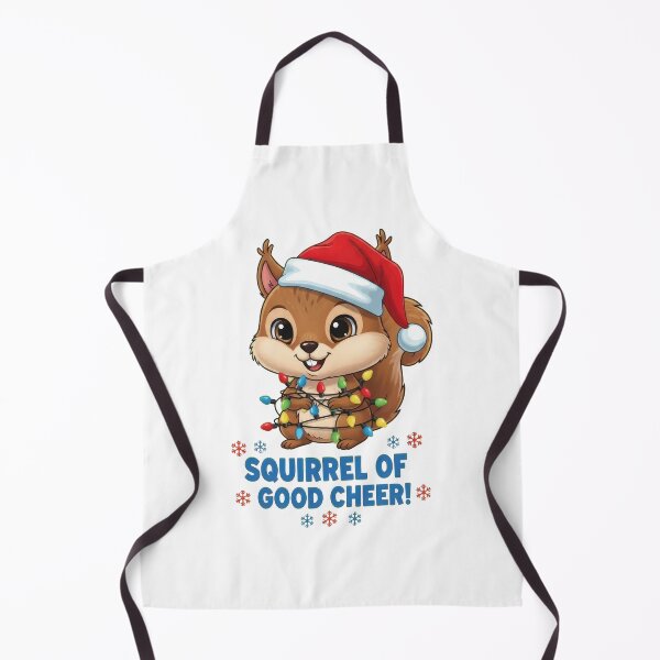 Item preview, Holiday Squirrel of Good Cheer with Lights designed and sold by RGShirtWorks.