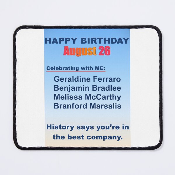 Item preview, August 26 – Famous Americans Celebrating with ME designed and sold by ariksworld.