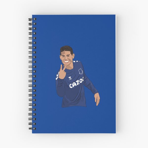 Item preview, Everton James Rodriguez Goal Celebration 2 fingers up  designed and sold by PiscesVibes.
