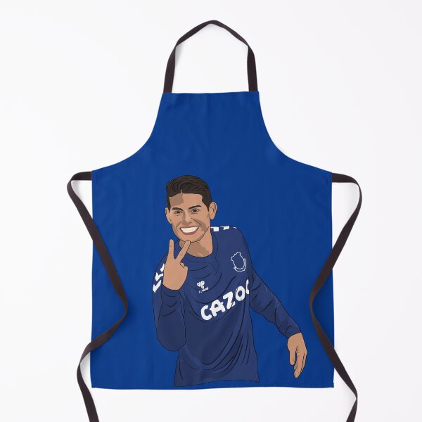 Item preview, Everton James Rodriguez Goal Celebration 2 fingers up designed and sold by PiscesVibes.