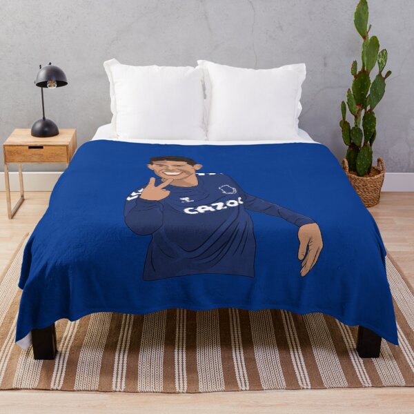 Item preview, Everton James Rodriguez Goal Celebration 2 fingers up  designed and sold by PiscesVibes.