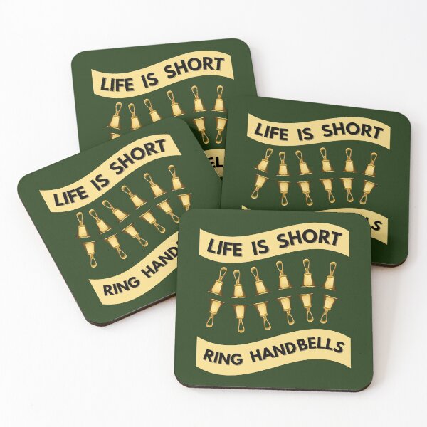 Item preview, Life is short – ring handbells designed and sold by CelticClapper.