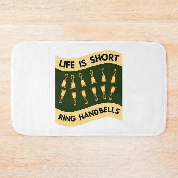 Item preview, Life is short – ring handbells designed and sold by CelticClapper.