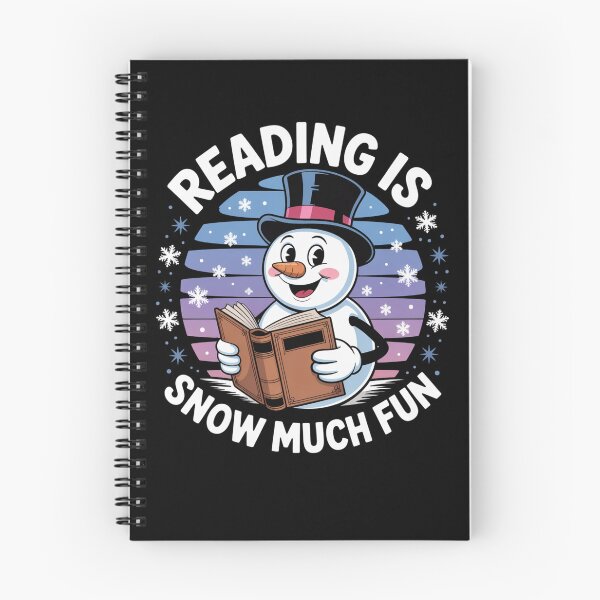 Item preview, Reading Is Snow Much Fun Snowman Winter Reader joke designed and sold by snowry.