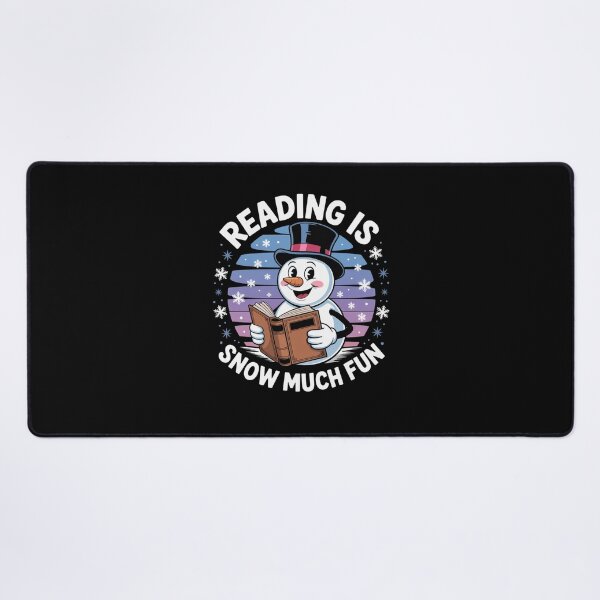 Item preview, Reading Is Snow Much Fun Snowman Winter Reader joke designed and sold by snowry.