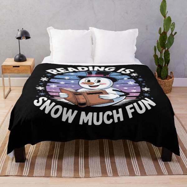 Item preview, Reading Is Snow Much Fun Snowman Winter Reader joke designed and sold by snowry.