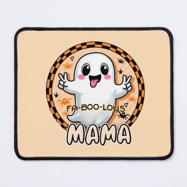 Item preview, Fa-BOO-lous Mama – Cute Ghost Halloween Spooky Mama Design designed and sold by PriyaMagic.