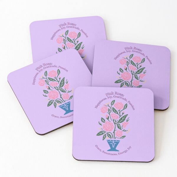 Item preview, Pink Flowers in Blue Vase designed and sold by Brickroad Dsigns.
