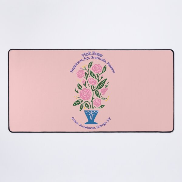 Item preview, Pink Flowers in Blue Vase designed and sold by Brickroad Dsigns.