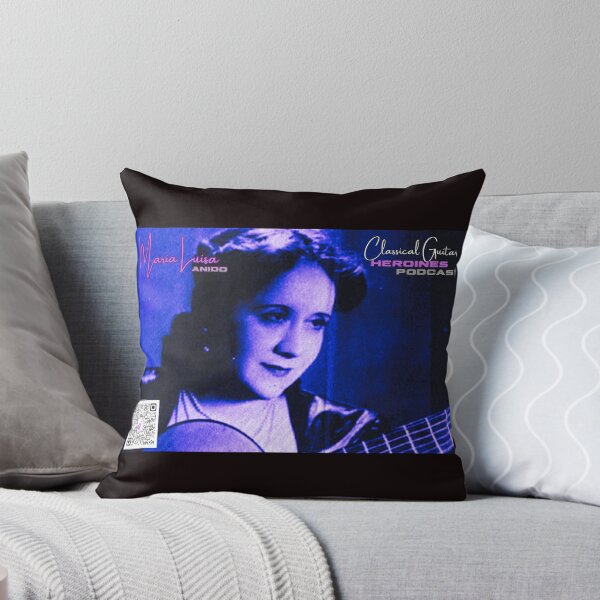 Item preview, Maria Luisa Anido, Tremelo in Blue designed and sold by Classical Guitar Heroines.