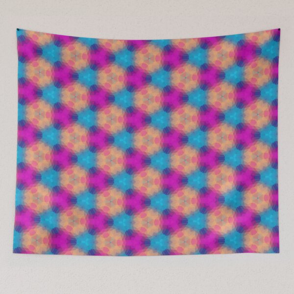 Item preview, triangles colorful texture purple polygon seamless repeat pattern designed and sold by Abrahamjrnd.