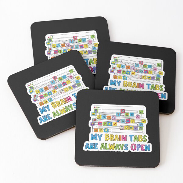 Item preview, NeuroSpicy - Brain tabs always open (II) designed and sold by nature. electrified..