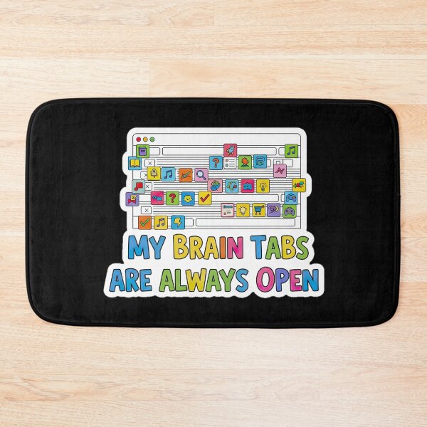 Item preview, NeuroSpicy - Brain tabs always open (II) designed and sold by nature. electrified..