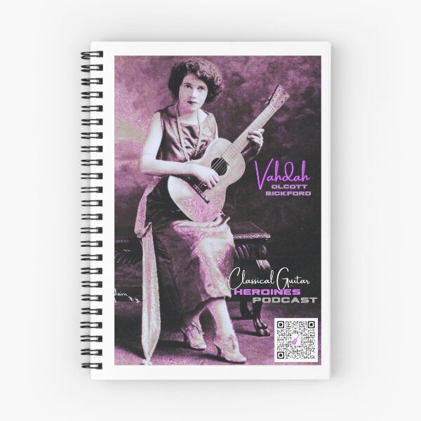 Item preview, Vahdah Olcott Bickford, Both Feet on the Floor designed and sold by Classical Guitar Heroines.