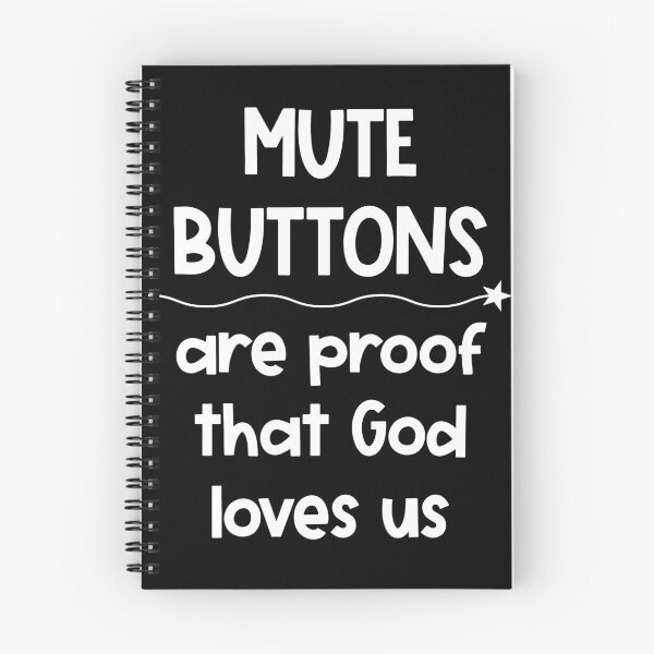 Item preview, Mute Buttons Funny Quote For Bad Listeners  designed and sold by Renata Illustrata.