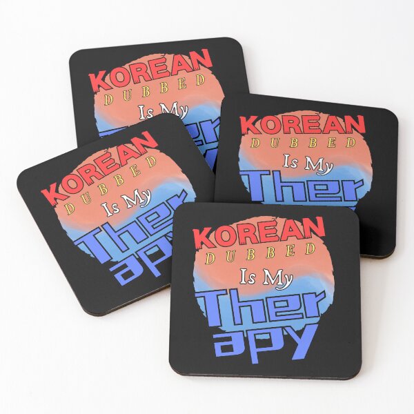 Item preview, KOREAN DUBBED IS MY THERAPY designed and sold by aledfychan.