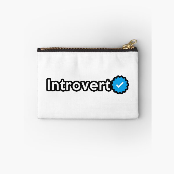 Item preview, Introvert Funny Typography designed and sold by Pixel & Petal.