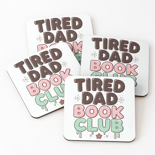 Item preview, Tired Dad Book Club T‑Shirt | Funny Reader Dad Tee | Exhausted Father Humor | Bookish Gift for Husbands and New Dads designed and sold by GAIDREDA.