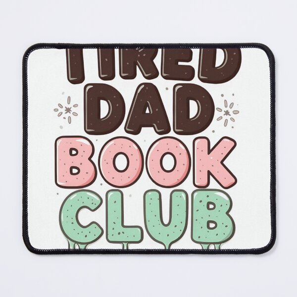 Item preview, Tired Dad Book Club T‑Shirt | Funny Reader Dad Tee | Exhausted Father Humor | Bookish Gift for Husbands and New Dads designed and sold by GAIDREDA.