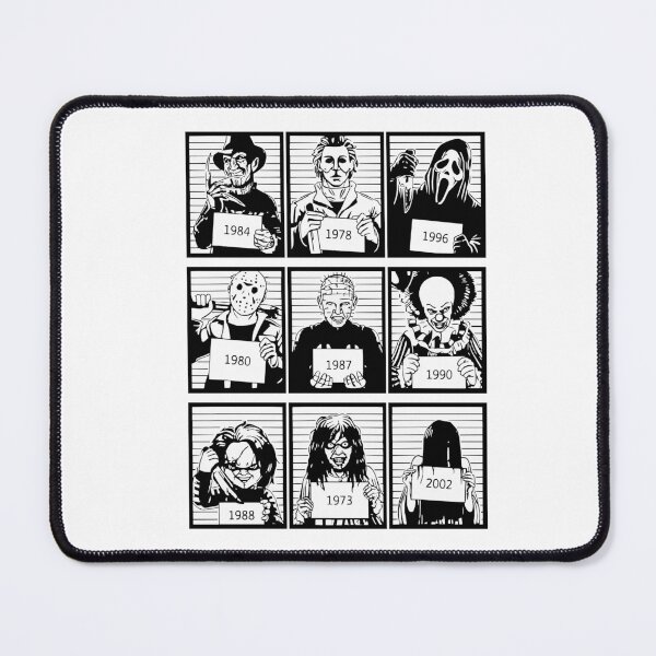 Item preview, Mugshots of Horror movie Villains  designed and sold by Budflux.