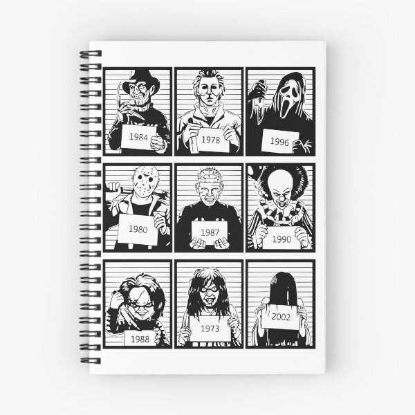 Item preview, Mugshots of Horror movie Villains  designed and sold by Budflux.