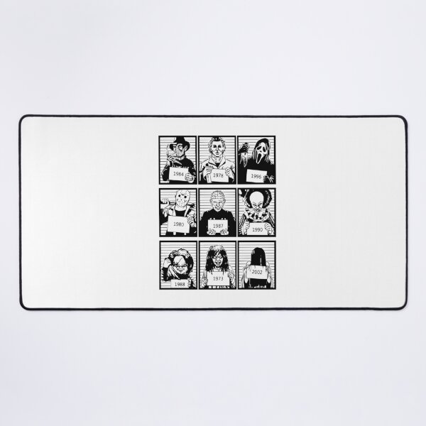 Item preview, Mugshots of Horror movie Villains  designed and sold by Budflux.