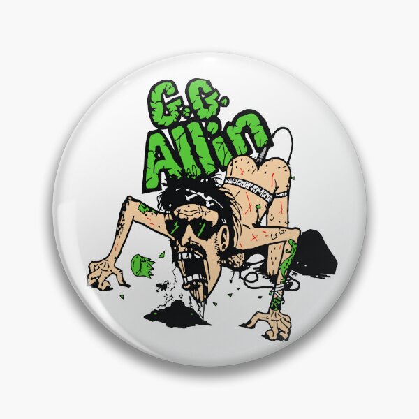 Item preview, G.G. Allin Cartoon designed and sold by Limn From Limb.