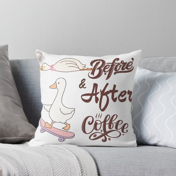 Item preview, Silly goose before and after coffee designed and sold by Telegant.