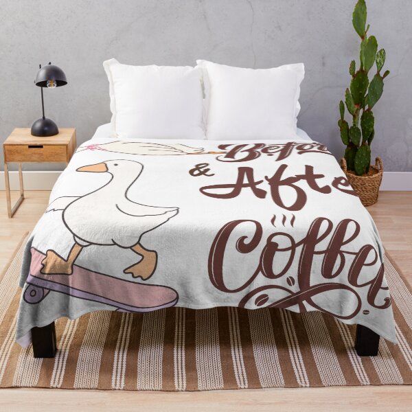 Item preview, Silly goose before and after coffee designed and sold by Telegant.