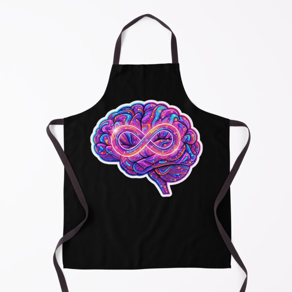 Item preview, NeuroSpicy - Infinity Loop Brain (I) designed and sold by nature. electrified..
