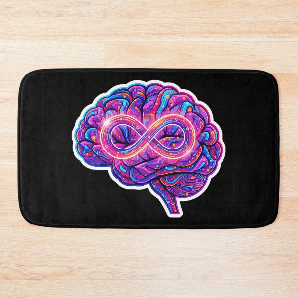 Item preview, NeuroSpicy - Infinity Loop Brain (I) designed and sold by nature. electrified..