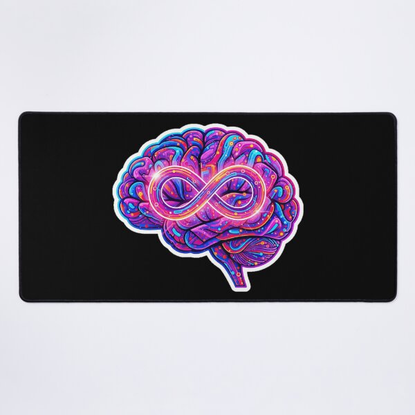 Item preview, NeuroSpicy - Infinity Loop Brain (I) designed and sold by nature. electrified..