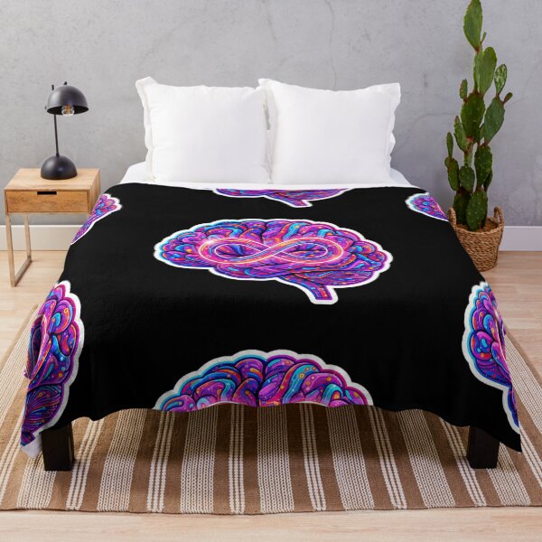 Item preview, NeuroSpicy - Infinity Loop Brain (I) designed and sold by nature. electrified..