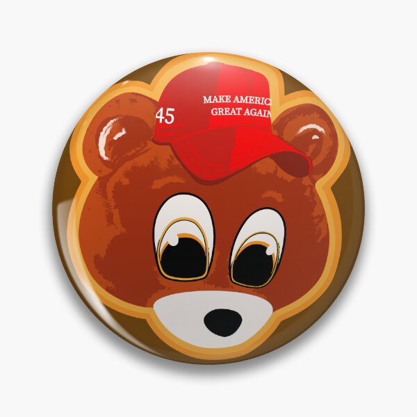 Item preview, Kanye West Bear MAGA HAT College Dropout designed and sold by TheTronaldDump.