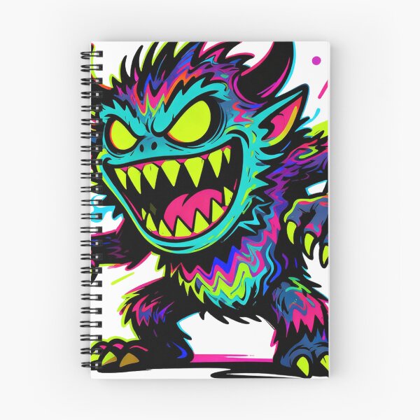 Artikelvorschau, Farbige Monster-Punk-Graffiti entworfen und verkauft von Zarcka.