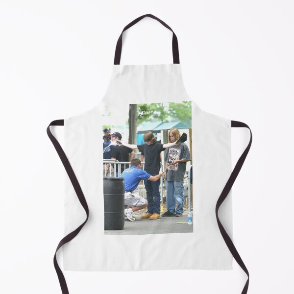 Item preview, Concert fan Being Searched By Security - Photograph designed and sold by ConcertImages.