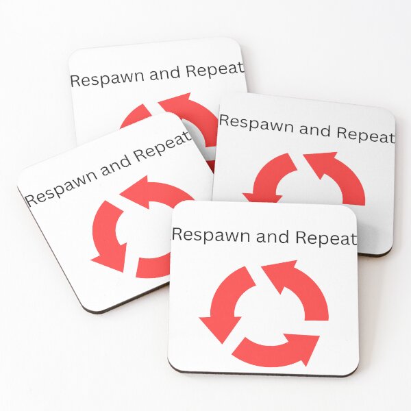 Item preview, Respawn and Repeat designed and sold by Static Youth Production Co..