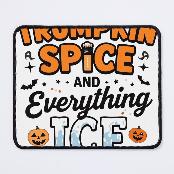 Item preview, Trumpkin Spice and Everything Ice T‑Shirt | Funny Pumpkin Spice Parody | Satirical Fall Meme Tee | Autumn Coffee Humor Gift designed and sold by GAIDREDA.