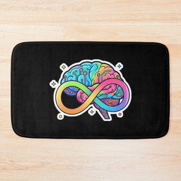 Item preview, NeuroSpicy - Infinity Loop Brain (II) designed and sold by nature. electrified..