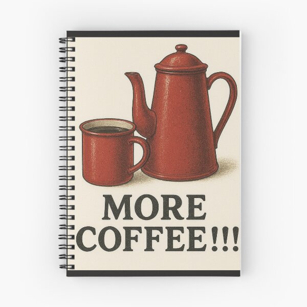 Item preview, Coffee pot and cup with MORE COFFEE!!!! designed and sold by SandraKJohnson.