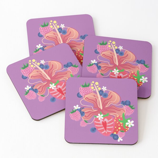 Item preview, berry hibiscus designed and sold by jazescreations.