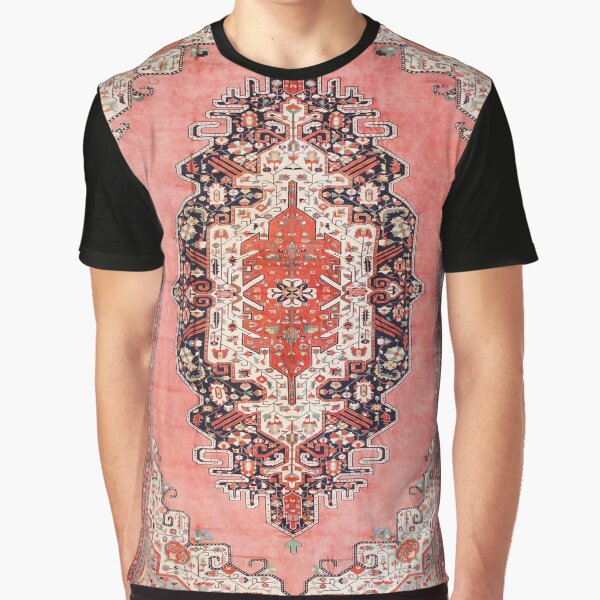 Item preview, Silk Heriz Antique Persian Rug Print designed and sold by Vicky Brago-Mitchell®.