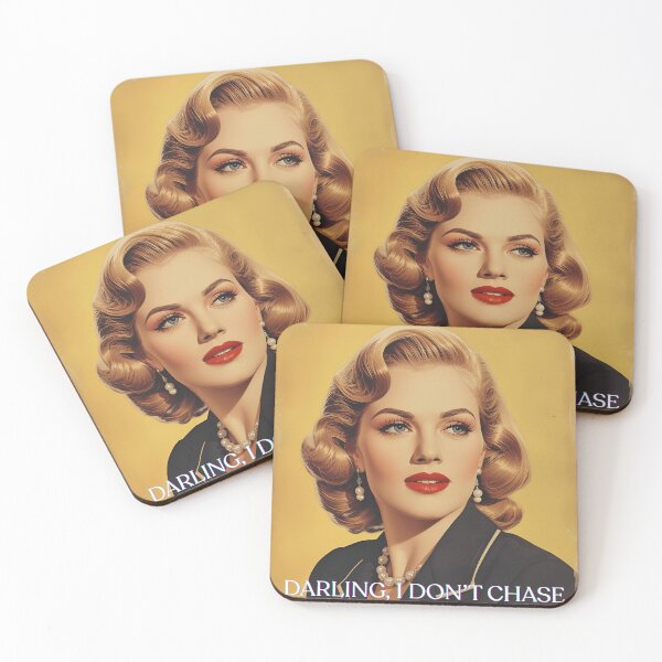 Item preview,  Vintage Pretty Retro Girl Darling, I don't chase designed and sold by Vintage City.