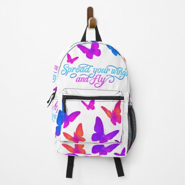 Item preview, Neon butterflies – “Spread your wings and fly” – Luminous 3D design designed and sold by Gletschie.