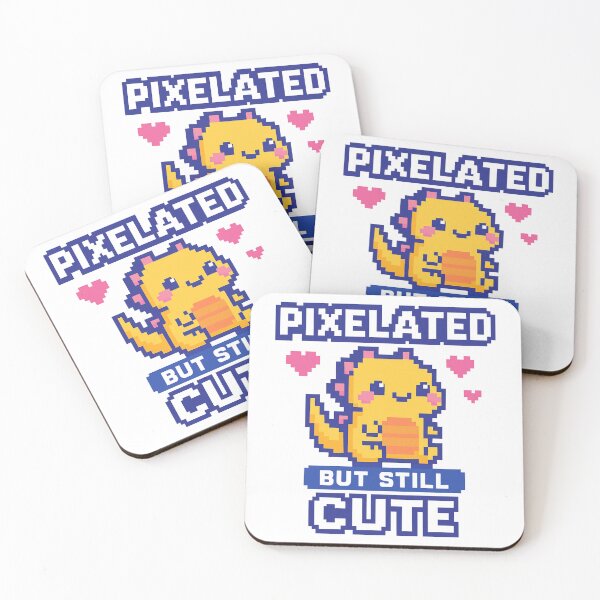 Item preview, Pixelated But Still Cute Retro Dragon Gamer Design. designed and sold by The-T-In-Retro.