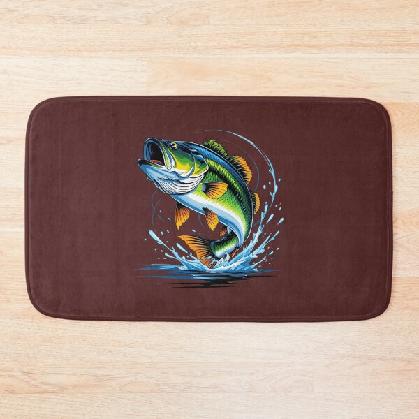 Item preview, Vibrant Bass Leaping from the Water designed and sold by modernaarte.