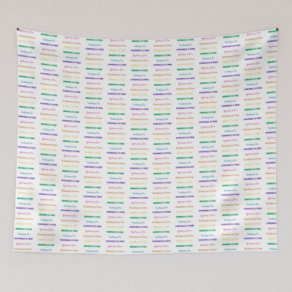 Item preview, Kindness is Free Rainbow  designed and sold by gillys.